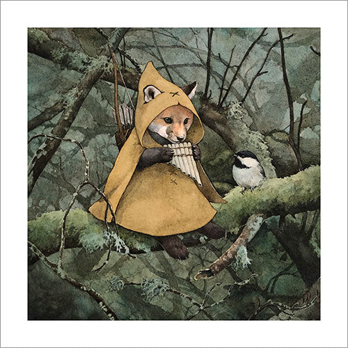 リリー・セイカ・ジョーンズ - パンフルートプリント