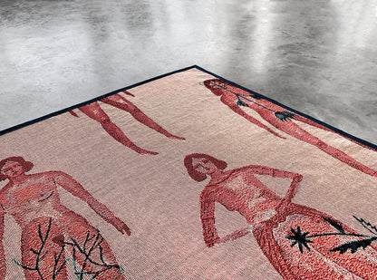 Kaye Blegvad - Medieval Girls Blanket Tapestry