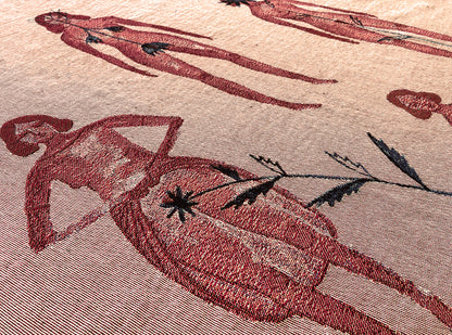 Kaye Blegvad - Medieval Girls Blanket Tapestry