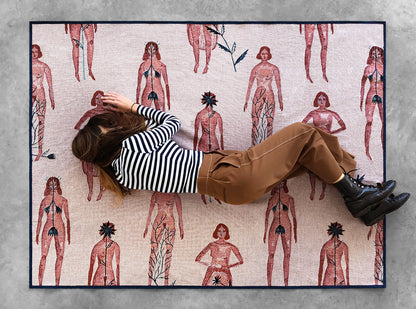 Kaye Blegvad - Medieval Girls Blanket Tapestry
