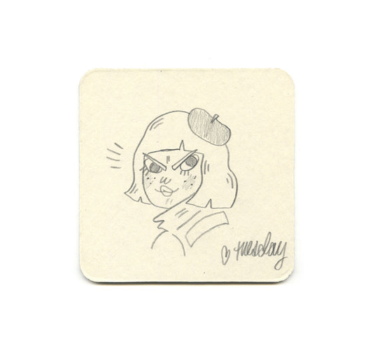 S1 Tuesday Bassen - (Untitled 2) Coaster