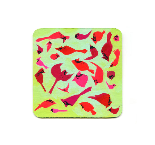 S1 Veronica Fish - Cardinals Coaster