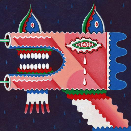 前田優 - 雨の中の馬