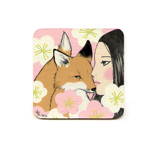 S1 Yumiko Kayukawa - Ume (Plum) Coaster