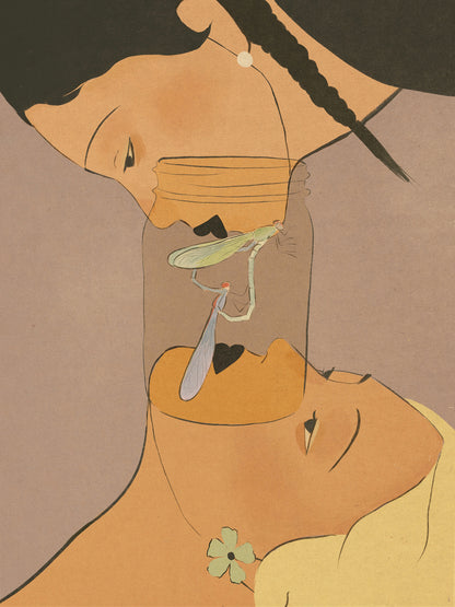 Lea Woo - ガールズ ラブ ガールズ プリント