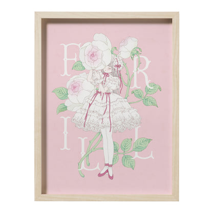 Kira Imai - Frill Framed Print