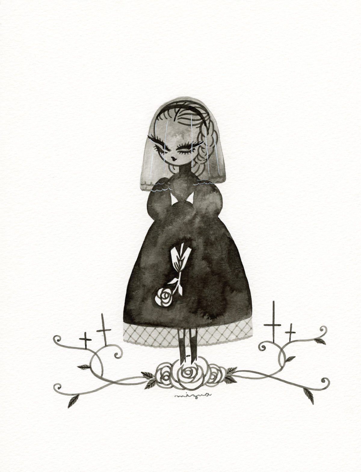 Mizna Wada - Funeral Day