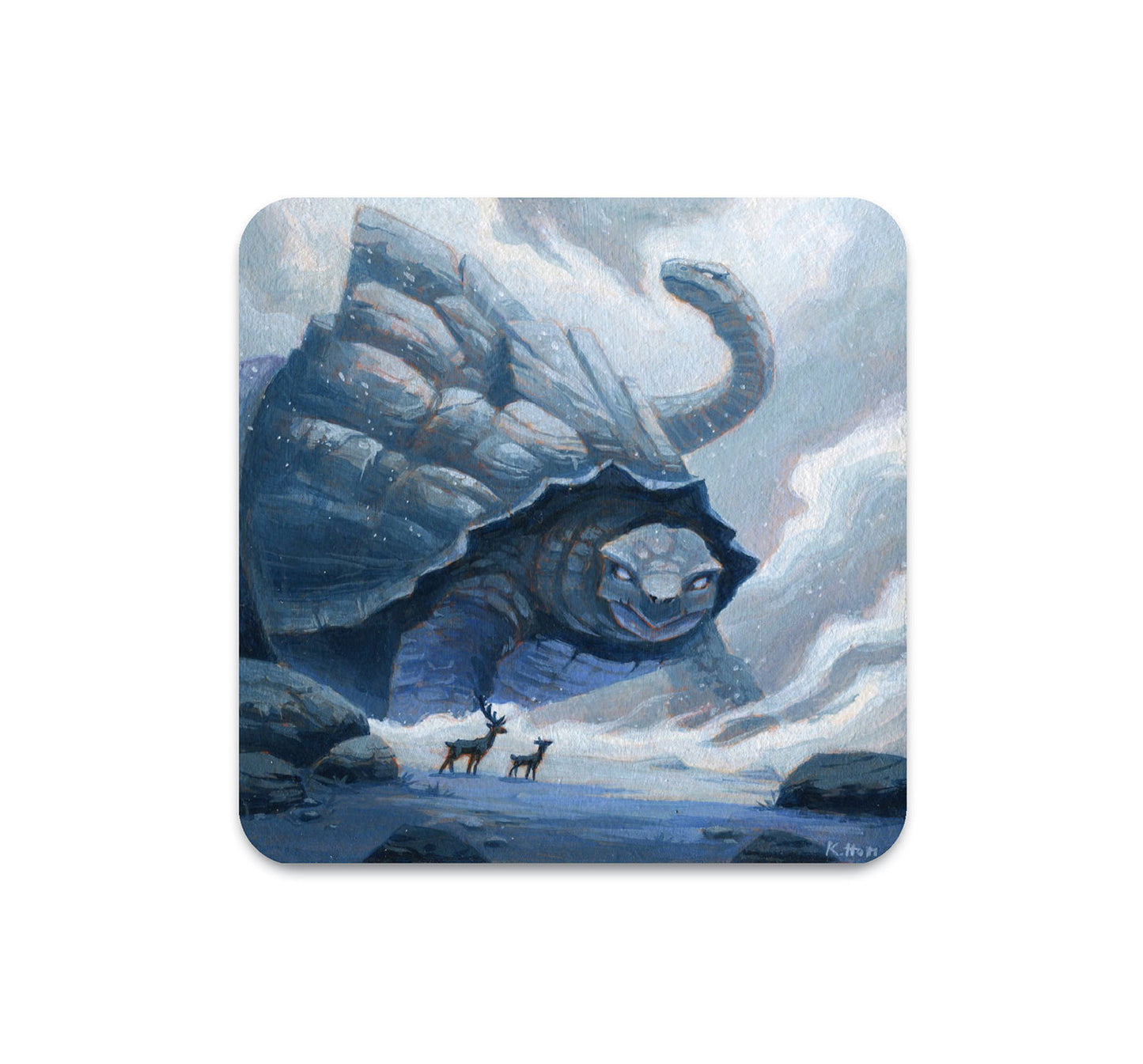 S4 Kevan Hom - 3 Coaster