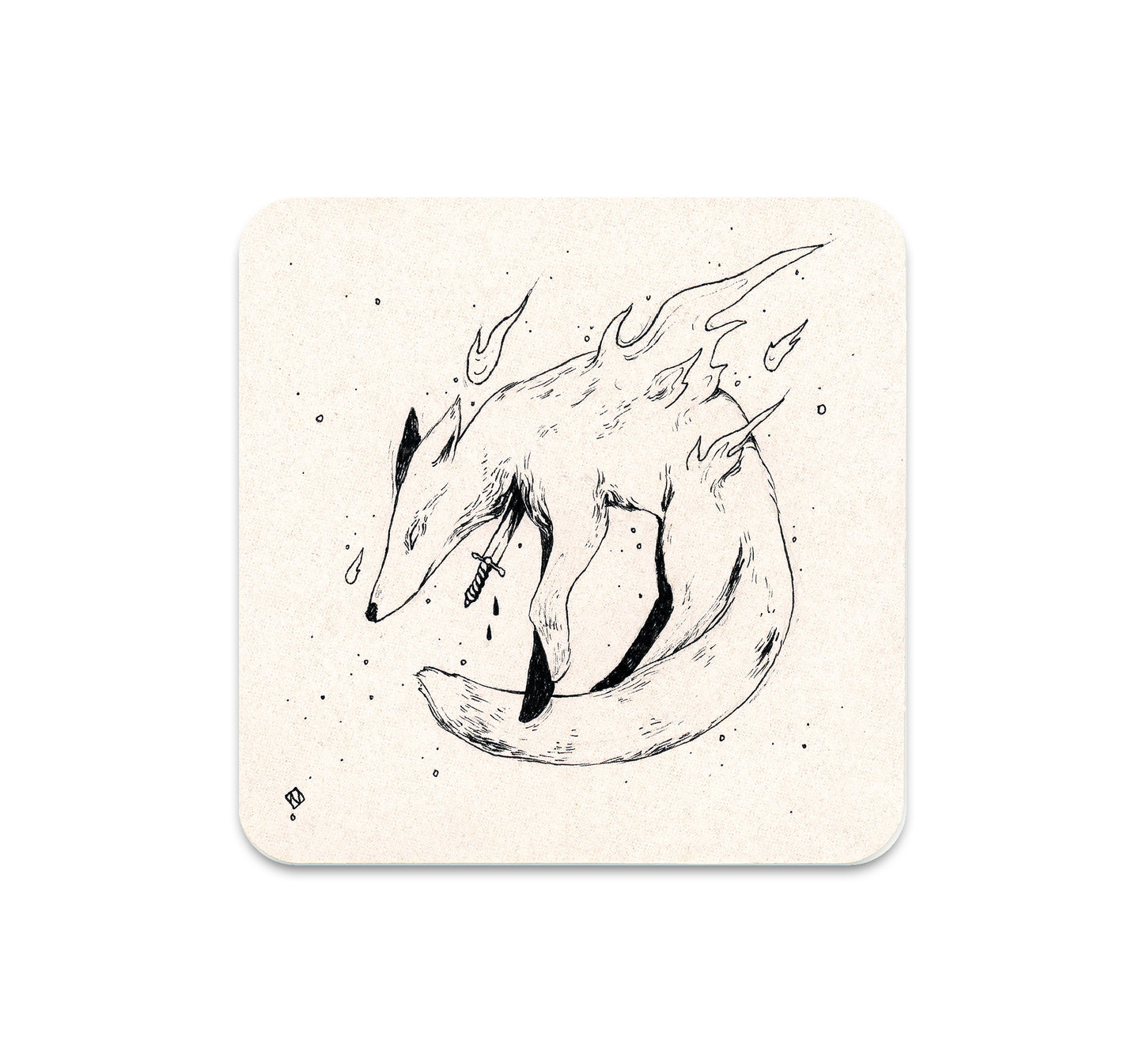 S4 Nadia Rausa - 2 Coaster