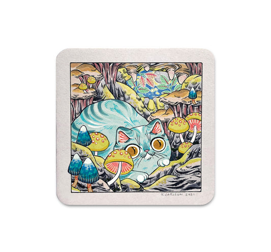 S6 Paper Puffin - Coaster 4