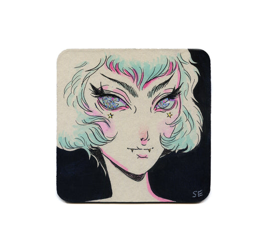 S2 Sabrina Elliott - Holo Vamp Coaster