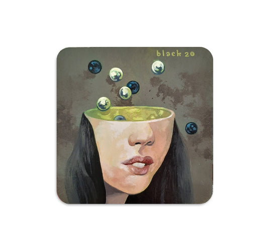 S5 スティーブン・ラッセル ブラック - 3 コースター