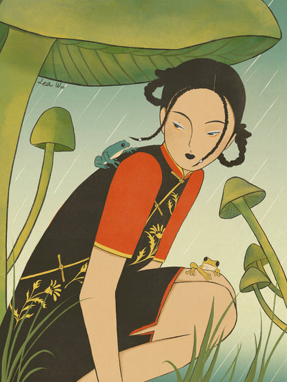 Lea Woo - サマーバイブプリント