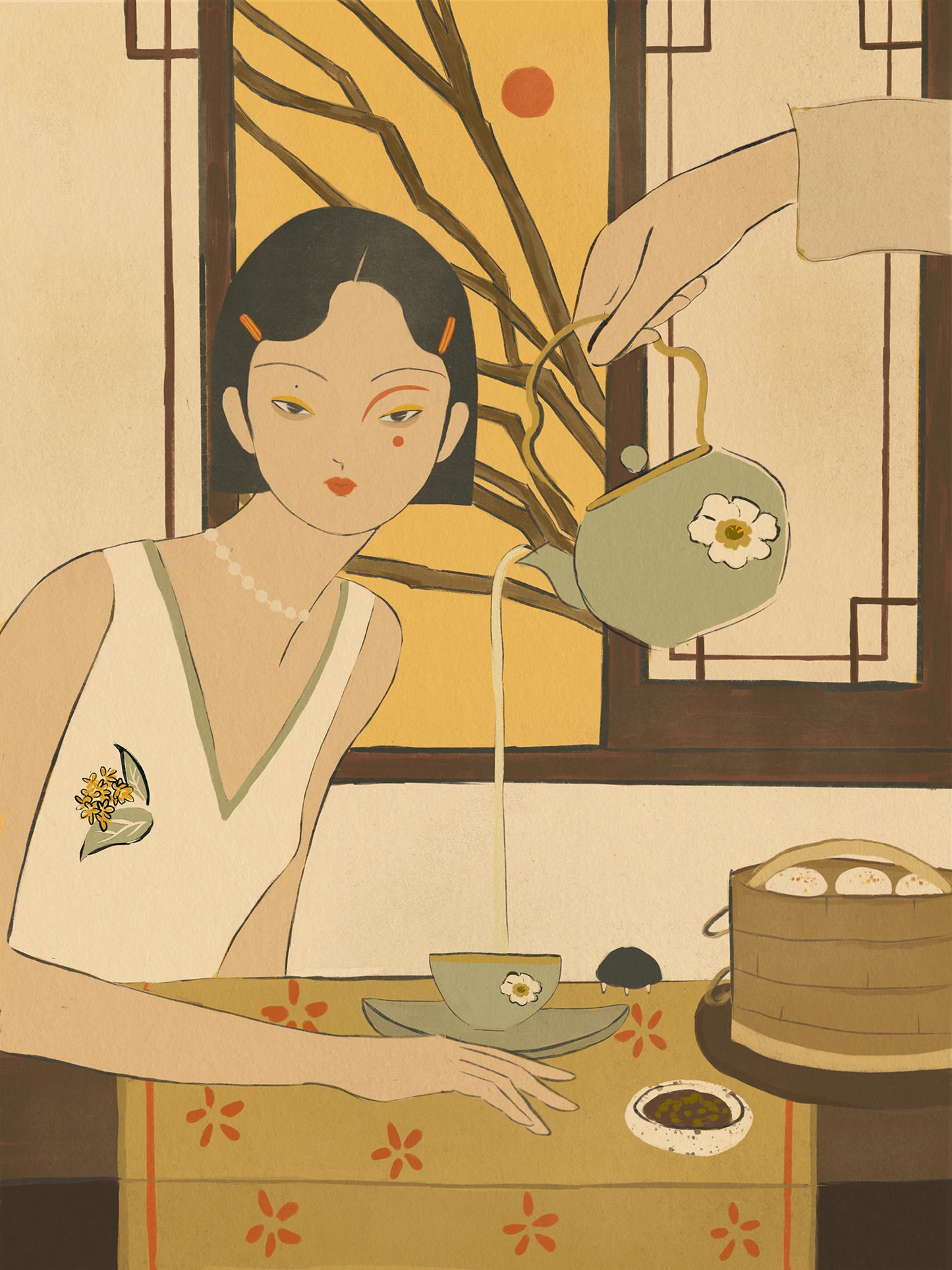 Lea Woo - ティーハウスプリント