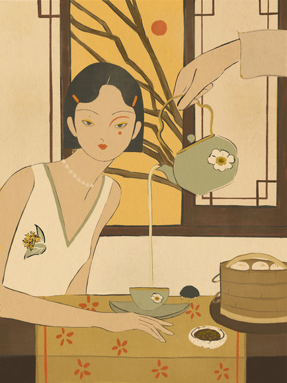 Lea Woo - ティーハウスプリント