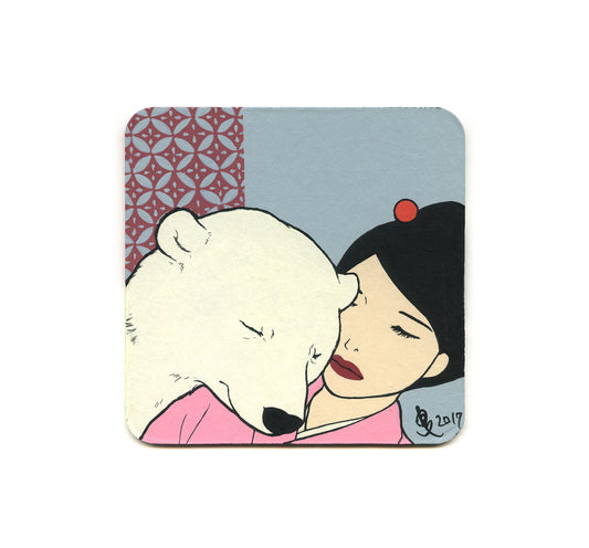 S2 Yumiko Kayukawa - Kaika (Bloom) Coaster